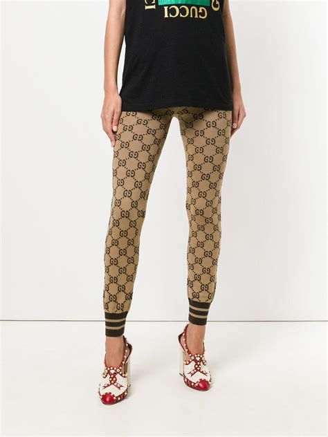 gucci gg pants|women gucci leggings.